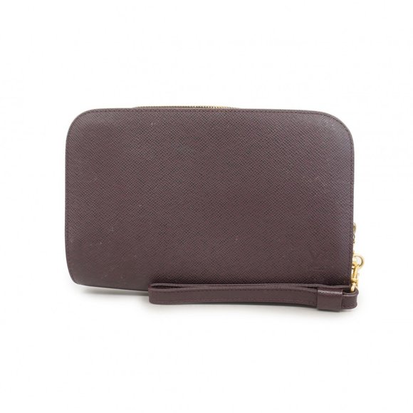 LOUIS VUITTON Other - Louis Vuitton Clutch Bag Taiga Baikal M30186 Acajou Men's